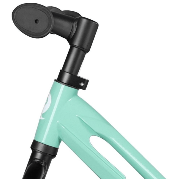 Bicicletă fără pedale Qplay Racer 10"  Metal / Mint Black photo 2