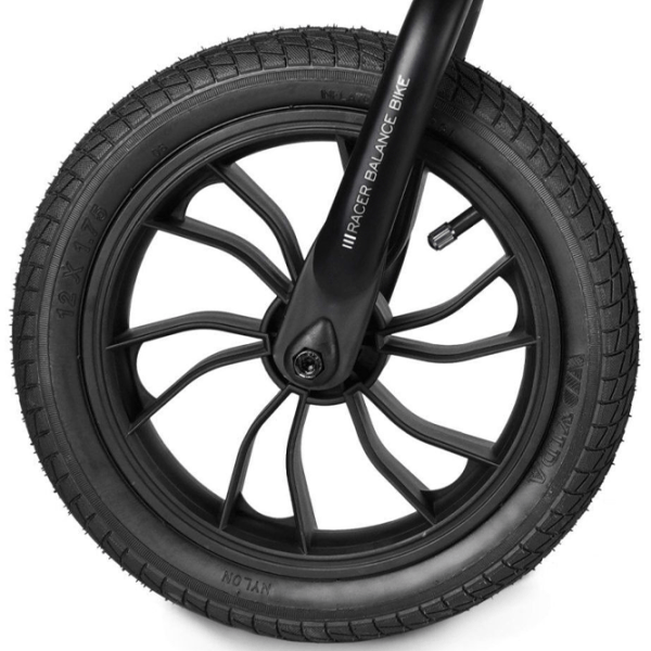 Bicicletă fără pedale Qplay Racer 10"  Metal / Mint Black photo 4