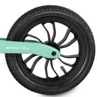 Bicicletă fără pedale Qplay Racer 10" Metal / Mint Black photo 5