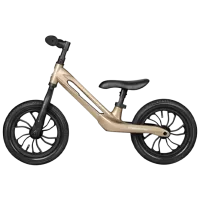 Bicicletă fără pedale Qplay Racer 10"  Metal / Platinum Black