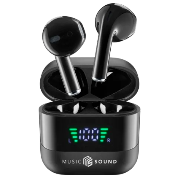 Наушники Music Sound Spark Черный Беспроводные/ Персональный photo 1