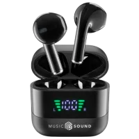 Наушники Music Sound Spark Черный Беспроводные/ Персональный