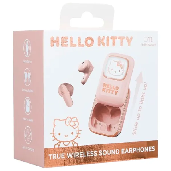 Căști QTL Hello Kitty Pink Fără fir/ Personal photo 8