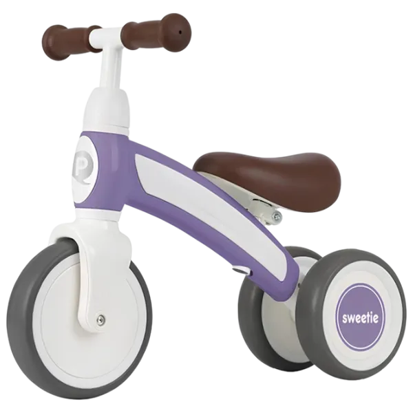 Bicicletă fără pedale Qplay Sweetie  Metal / Purple White photo 1