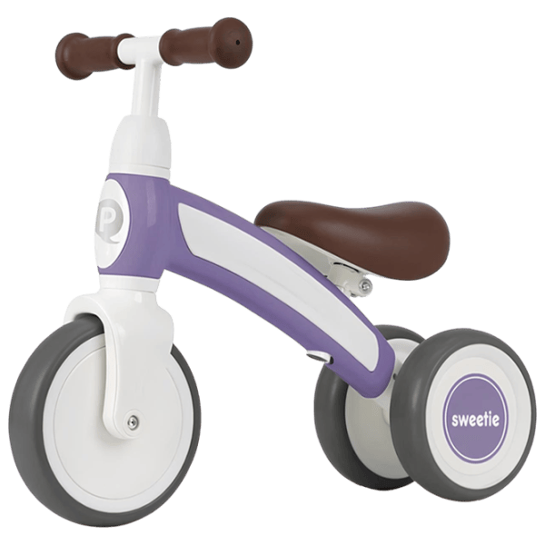 Bicicletă fără pedale Qplay Sweetie  Metal / Purple White photo 1