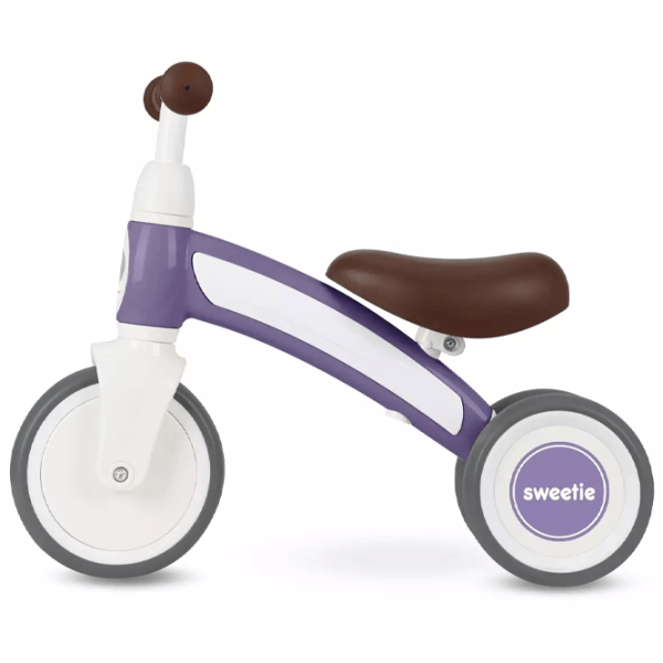 Bicicletă fără pedale Qplay Sweetie  Metal / Purple White photo 2