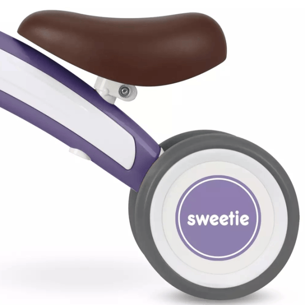 Bicicletă fără pedale Qplay Sweetie  Metal / Purple White photo 6