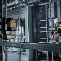 Nivelă lazer Dewalt DCLE34021N-XJ Linear / Acumulator photo 9