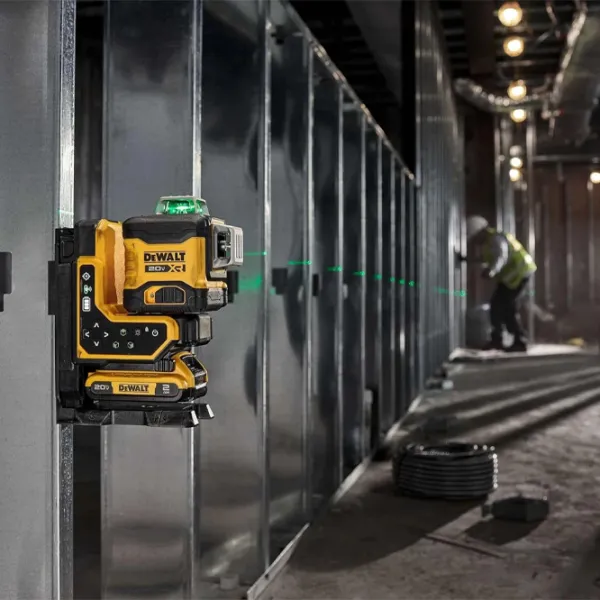 Nivelă lazer Dewalt DCLE34035B-XJ Linear / Acumulator photo 6