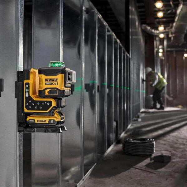 Nivelă lazer Dewalt DCLE34035B-XJ Linear / Acumulator photo 6