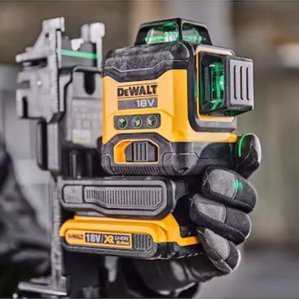 Лазерный нивелир Dewalt DCLE34031N-XJ Линейный / Аккумулятор photo 5
