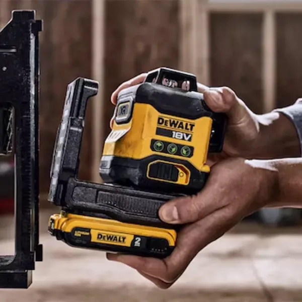 Лазерный нивелир Dewalt DCLE34031N-XJ Линейный / Аккумулятор photo 6