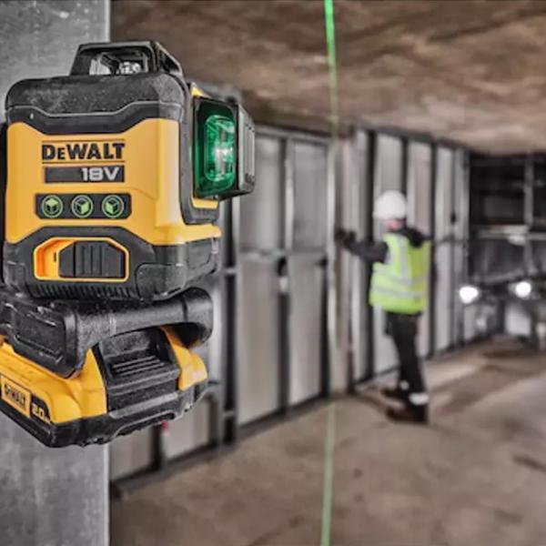 Лазерный нивелир Dewalt DCLE34031N-XJ Линейный / Аккумулятор photo 8