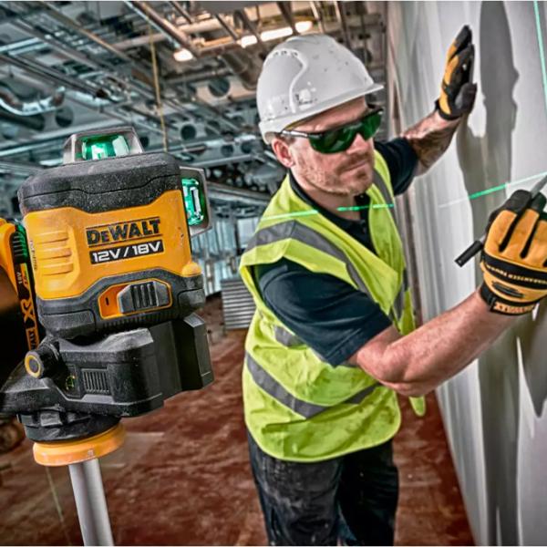 Nivelă lazer Dewalt DCE089NG18 Linear / Acumulator photo 7