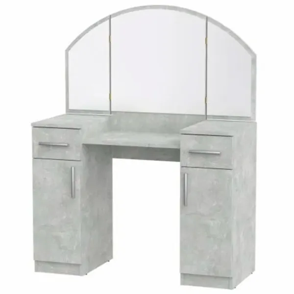 Masă de toaletă KompaniT Трюмо- 4 PAL / Gray photo 1