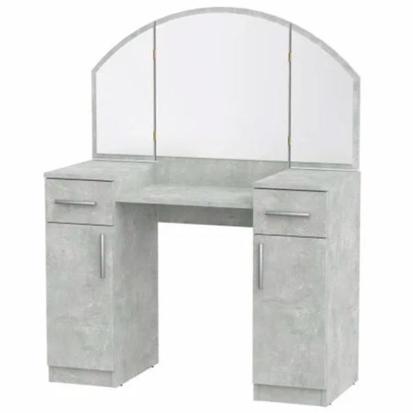 Masă de toaletă KompaniT Трюмо- 4 PAL / Gray photo 1