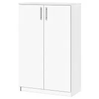 Шкаф Fabrik Home Office-Line №8 126 x 80 x 40см / ЛДСП / Белый ясень photo 2