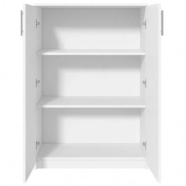 Шкаф Fabrik Home Office-Line №8 126 x 80 x 40см / ЛДСП / Белый ясень photo 3