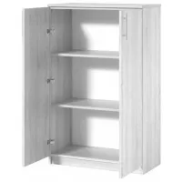 Шкаф Fabrik Home Office-Line №8 126 x 80 x 40см / ЛДСП / Белый ясень photo 5