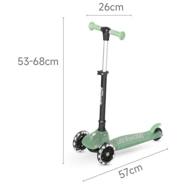 Bicicletă fără pedale Qplay Sparkling (00-01109697) 50 kg/ Green photo 4