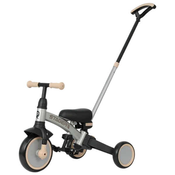 Triciclu Qplay Stager 3in1 25 kg / Platinum photo 1