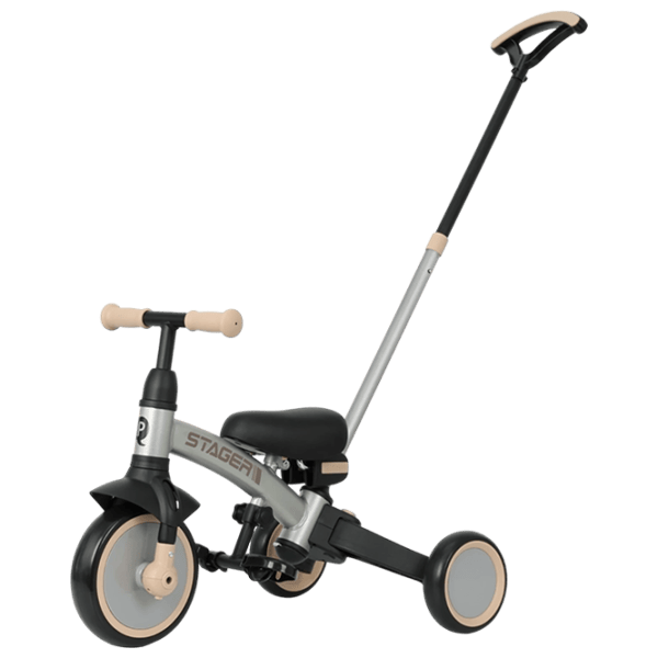 Triciclu Qplay Stager 3in1 25 kg / Platinum photo 1