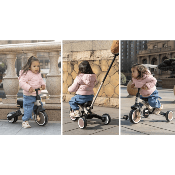 Triciclu Qplay Stager 3in1 25 kg / Platinum photo 4