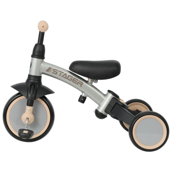Triciclu Qplay Stager 3in1 25 kg / Platinum photo 5