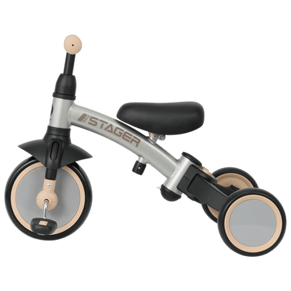 Triciclu Qplay Stager 3in1 25 kg / Platinum photo 5