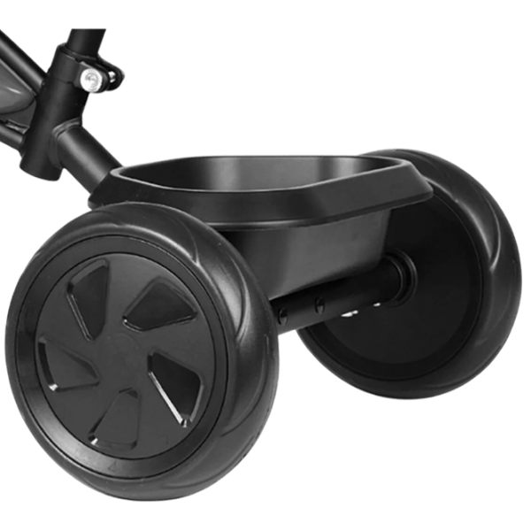Triciclu Qplay Triduro 25 kg / Black photo 5