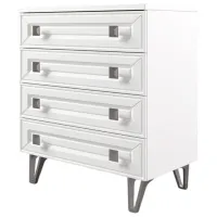 Comodă ML-Mobila Mira № 9 90 x 80 x 45 / PAL / White
