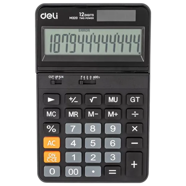 Калькуляторы DELI M320 Бухгалтерский /  photo 1