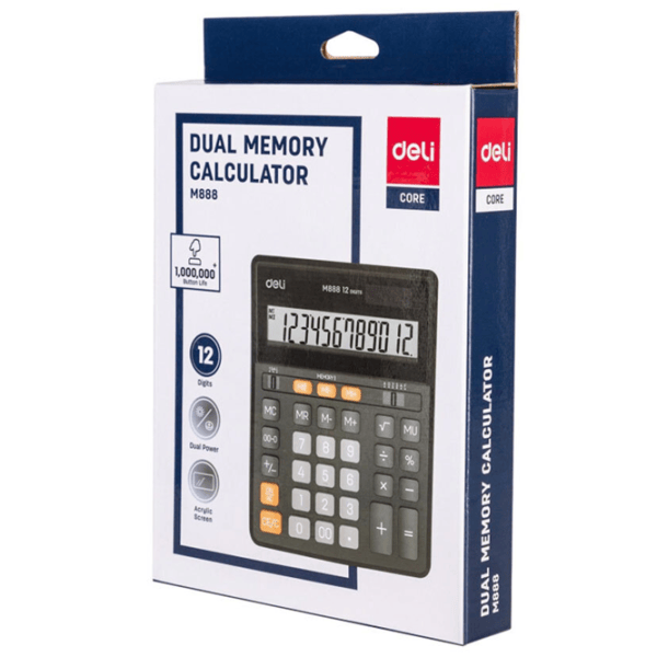 Calculatoare de birou DELI M888 Pentru contabilitate /  photo 3
