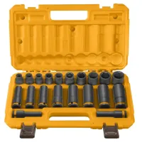 Наборы головок INGCO HKISSD12203L Количество в наборе: 20 шт.