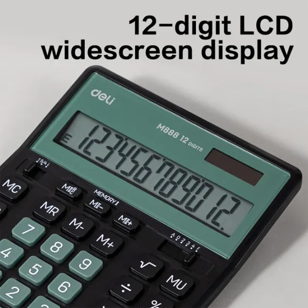 Calculatoare de birou DELI M888 Pentru contabilitate /  photo 5