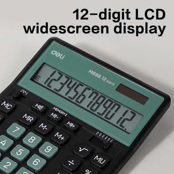Calculatoare de birou DELI M888 Pentru contabilitate /  photo 5