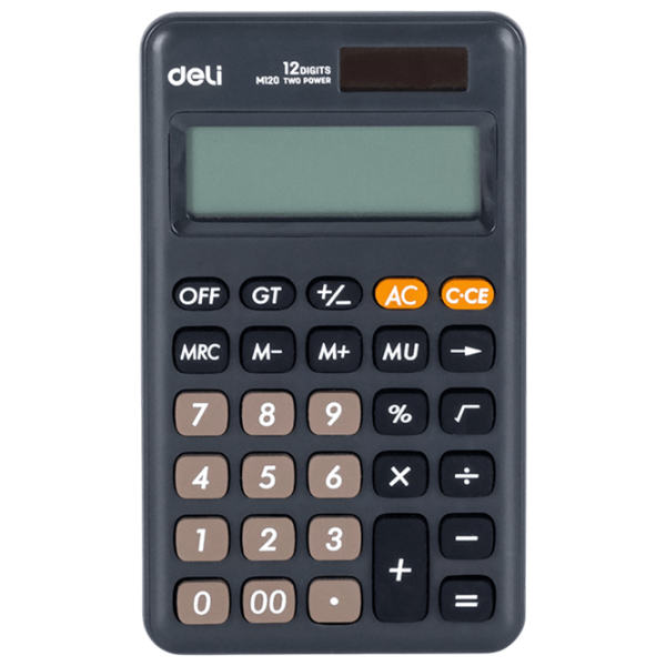 Calculatoare de birou DELI EM120 Pentru contabilitate /  photo 1