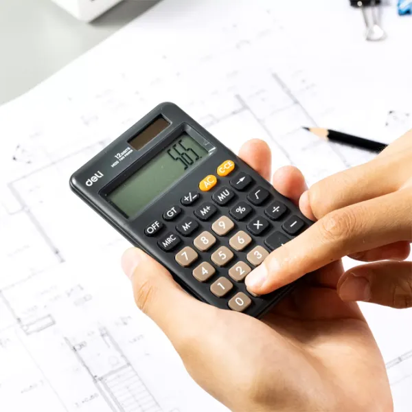 Calculatoare de birou DELI EM120 Pentru contabilitate /  photo 2