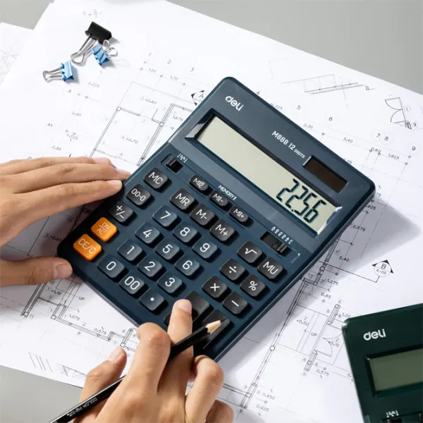 Calculatoare de birou DELI M888 Pentru contabilitate /  photo 2