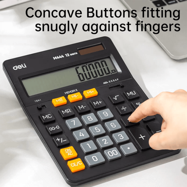 Calculatoare de birou DELI M444 Pentru contabilitate /  photo 5