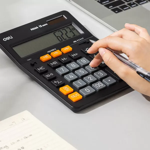 Calculatoare de birou DELI M444 Pentru contabilitate /  photo 7