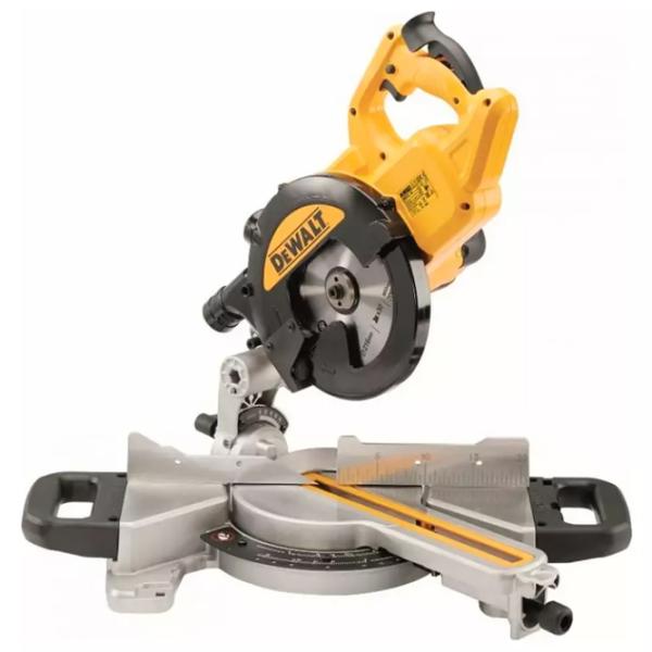 Fierăstrău pentru tăieri înclinate Dewalt DWS774 216 mm / Yellow photo 1