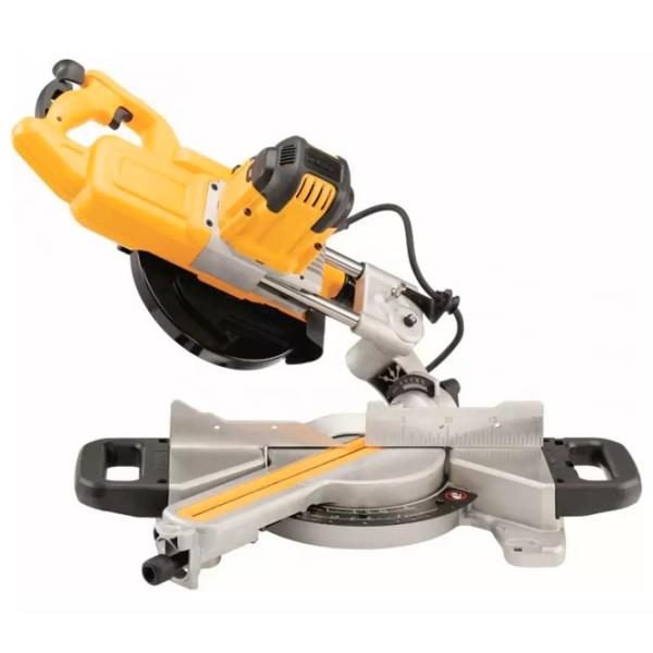 Fierăstrău pentru tăieri înclinate Dewalt DWS774 216 mm / Yellow photo 3