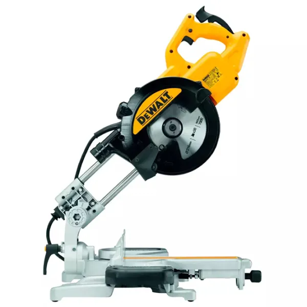 Fierăstrău pentru tăieri înclinate Dewalt DWS774 216 mm / Yellow photo 7