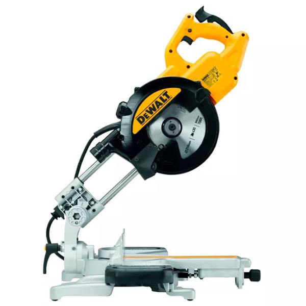 Fierăstrău pentru tăieri înclinate Dewalt DWS774 216 mm / Yellow photo 7