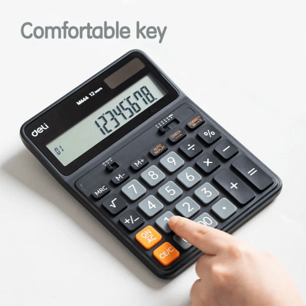 Calculatoare de birou DELI M666 Pentru contabilitate /  photo 4