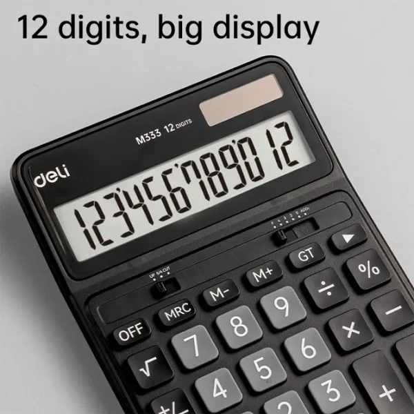 Calculatoare de birou DELI M333 Pentru contabilitate /  photo 2