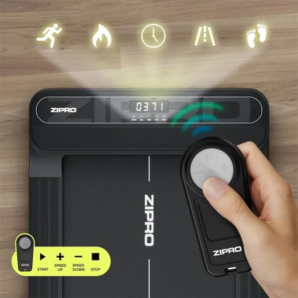 Беговая дорожка Zipro Catwalk 6 км/ч / 100 кг / Черный photo 4