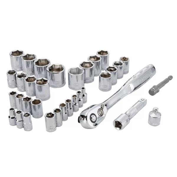 Set de capete tubulare Dewalt DWMT45034-0 Cantitatea în set: 34 buc. photo 3