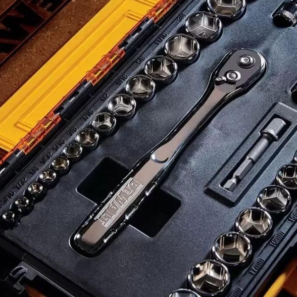 Set de capete tubulare Dewalt DWMT45034-0 Cantitatea în set: 34 buc. photo 4